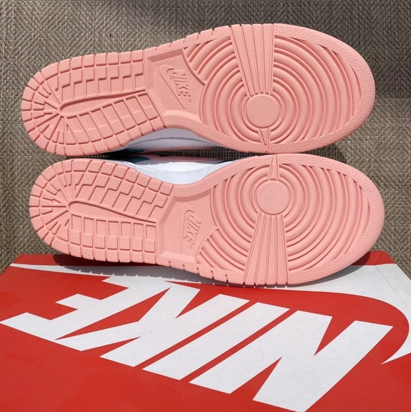 Nike dunk low snakeskin washed teal bleached coral - Picture 4 of 6